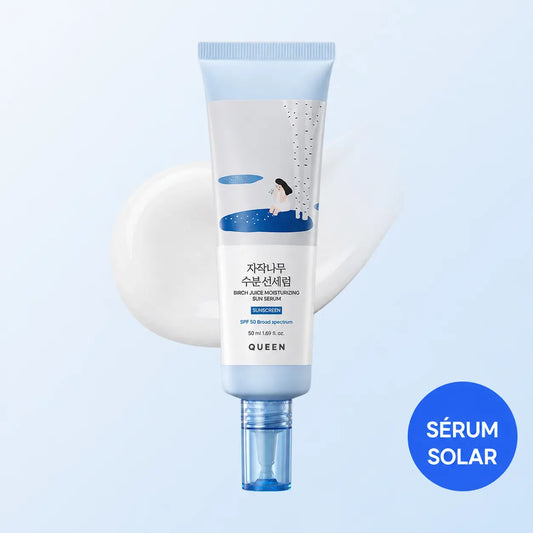 Queen Sérum Solar Antiarrugas de Jugo de Abedul, 50 ml