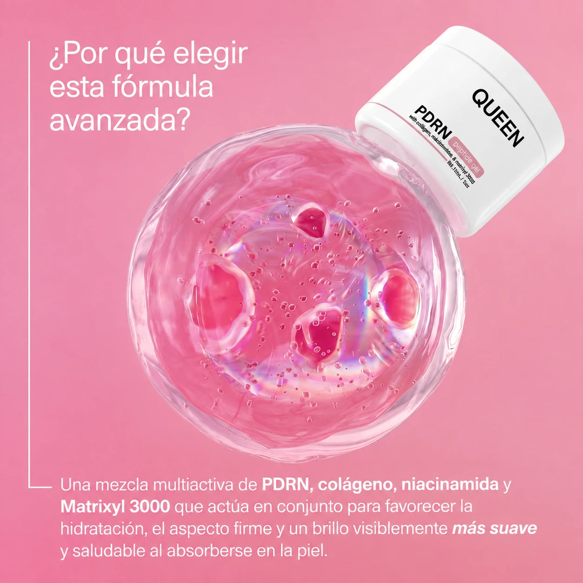 QUEEN Gel de Péptidos PDRN