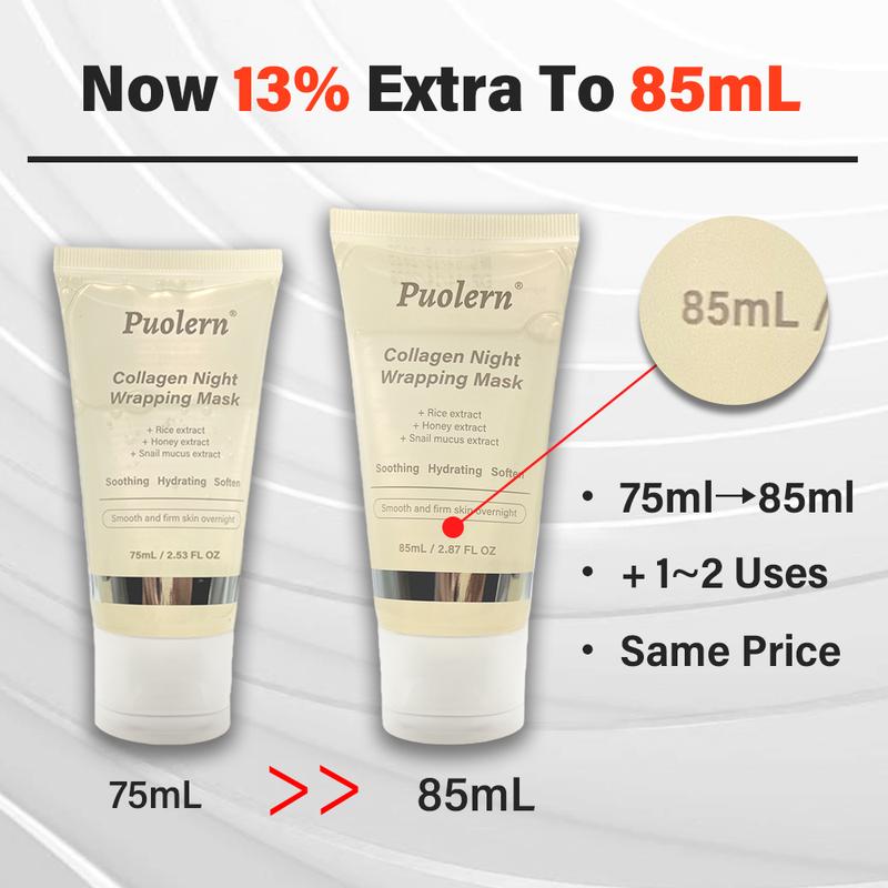 Queen Mascarilla Peel-Off de Colágeno para la Noche, 85 ml (2.87 fl oz)