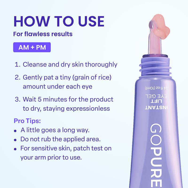 Queen Gel Alisador Instantáneo para Ojos, 10 ml (0.34 fl oz)