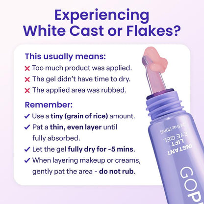 Queen Gel Alisador Instantáneo para Ojos, 10 ml (0.34 fl oz)