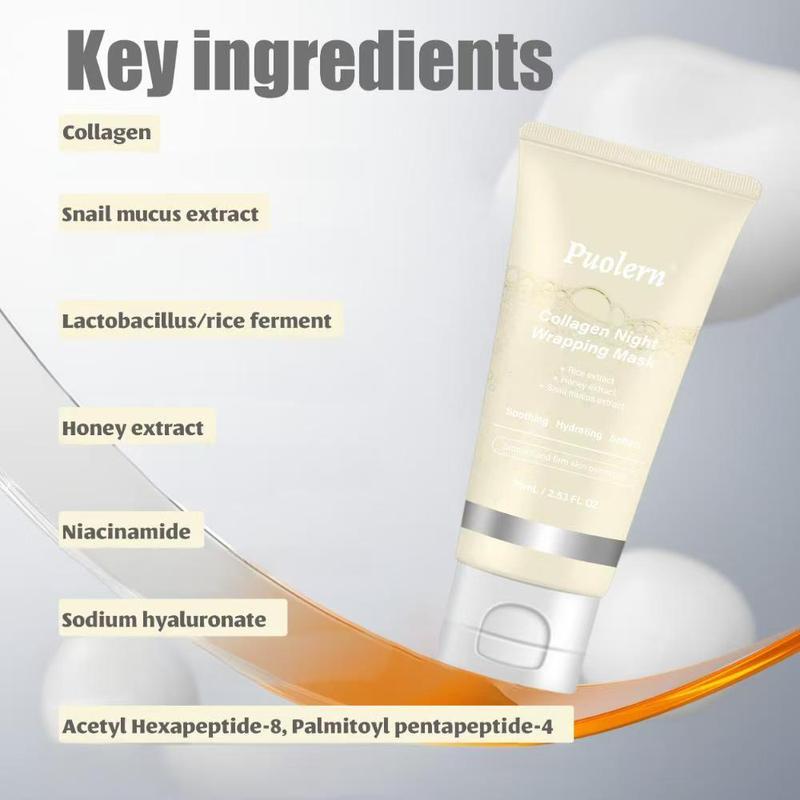 Queen Mascarilla Peel-Off de Colágeno para la Noche, 85 ml (2.87 fl oz)