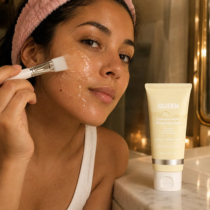 Queen Korean Collagen Glass Skin Mask